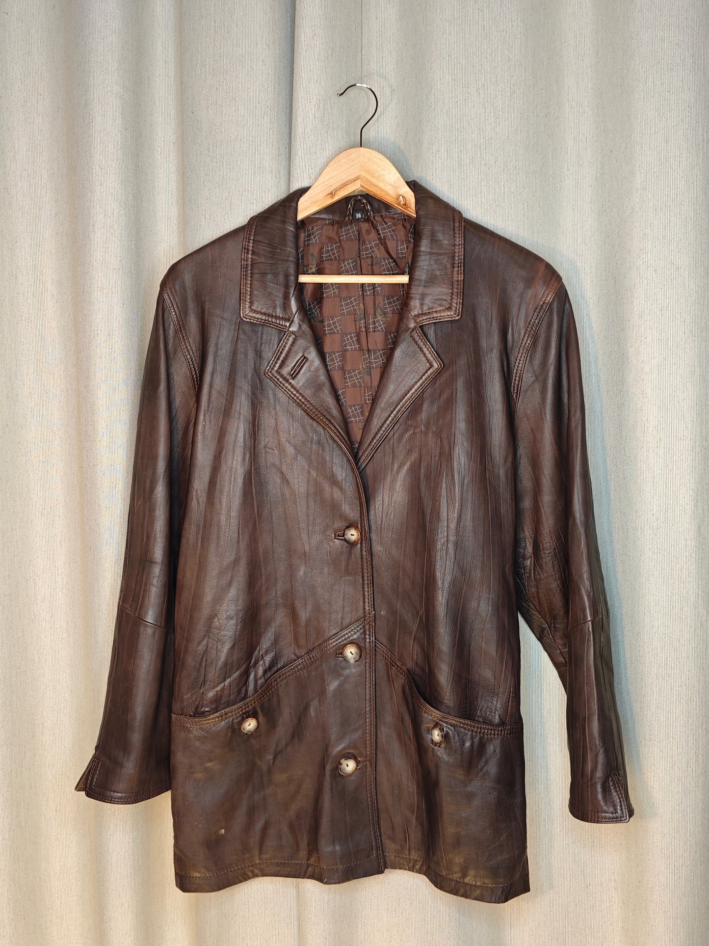 Leather jacket - vintage
