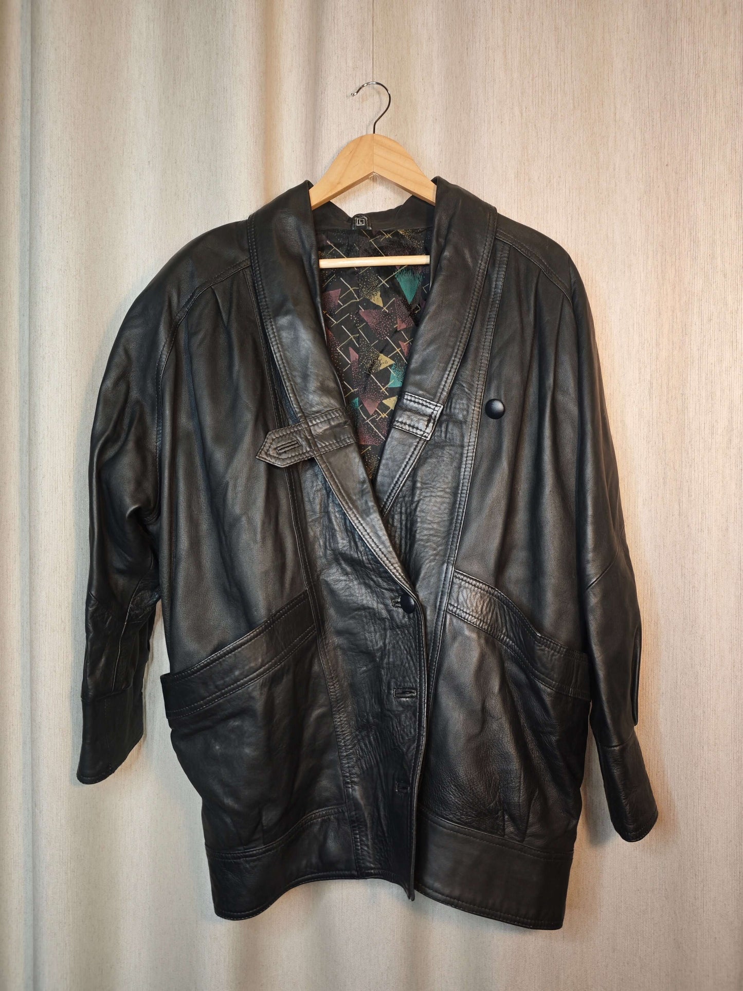 Kurtka skórzana - vintage