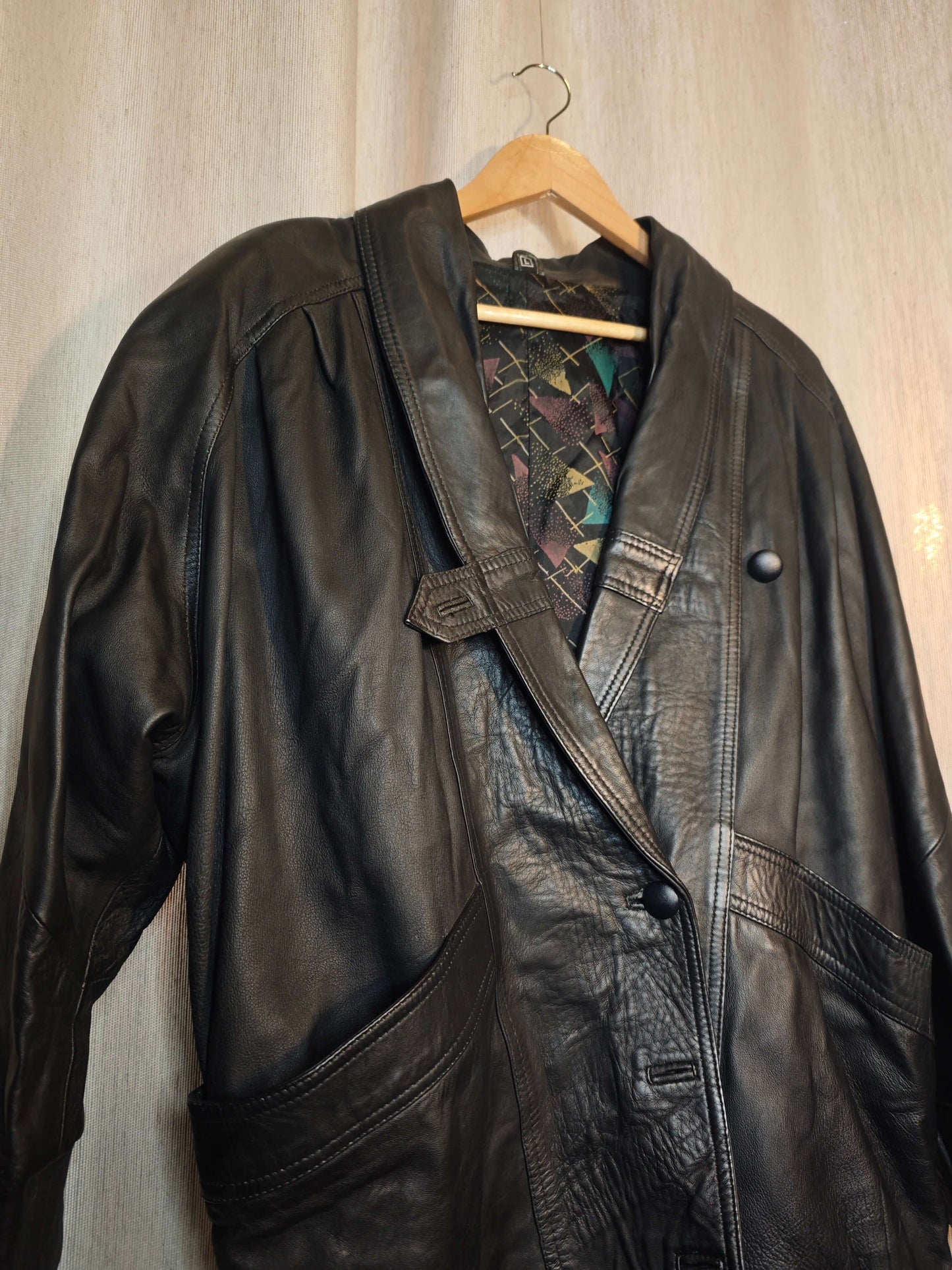 Kurtka skórzana - vintage