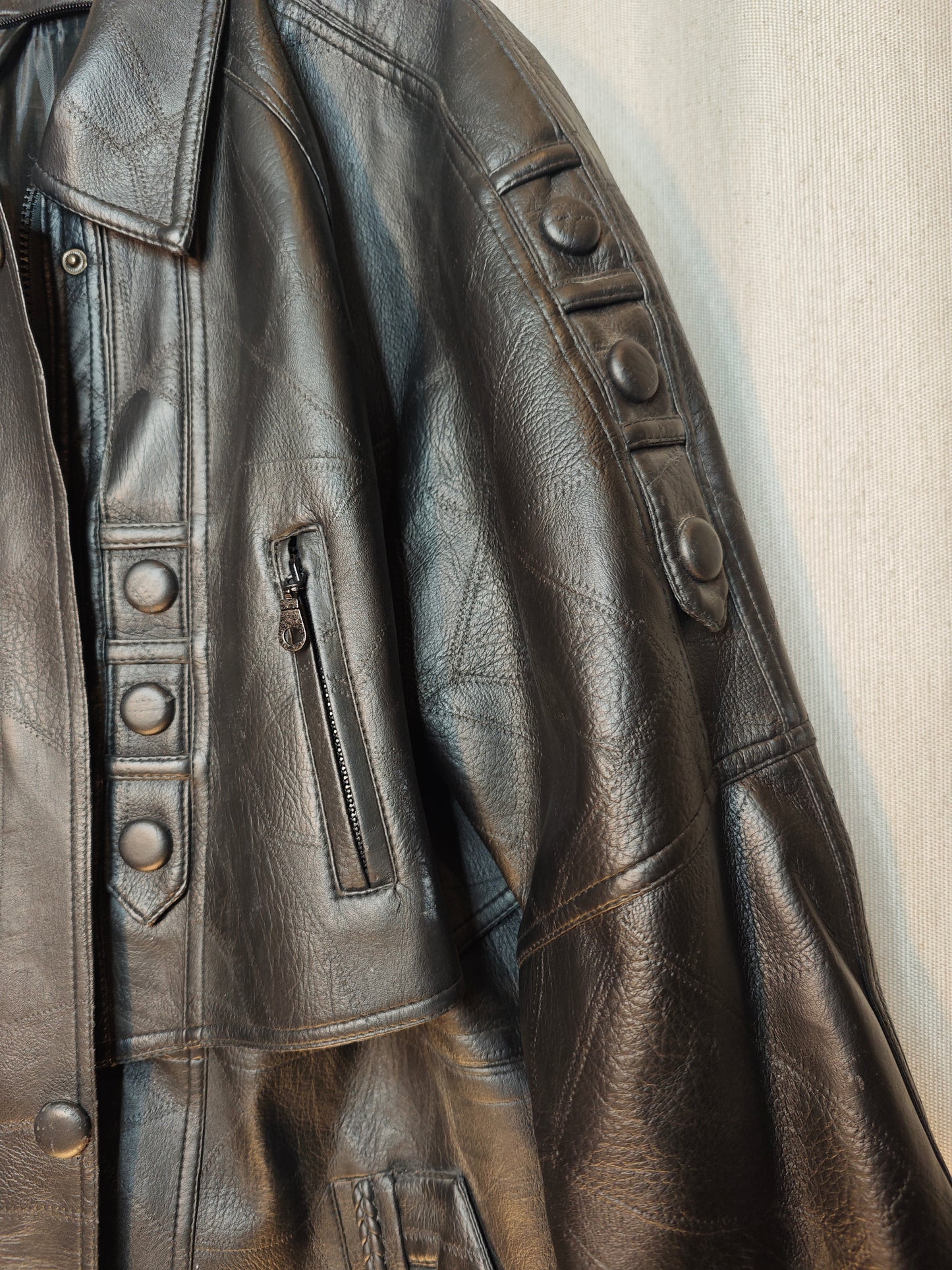 Leather jacket - vintage