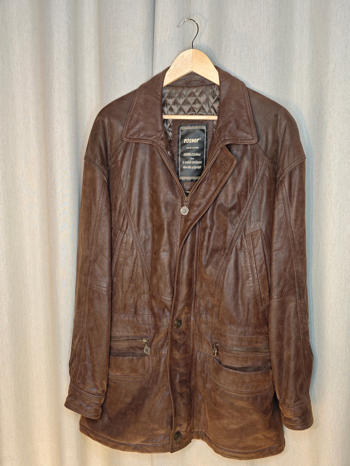 Leather jacket - vintage