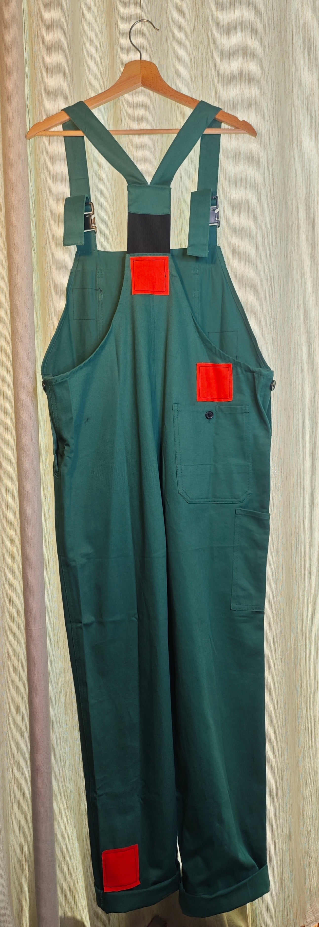 Kurtka + ogrodniczki bawełniany uniform pracowniczy - vintage