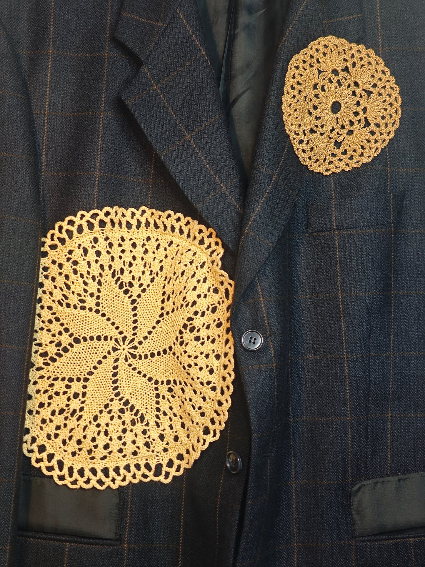 marynarka vintage - upcycling
