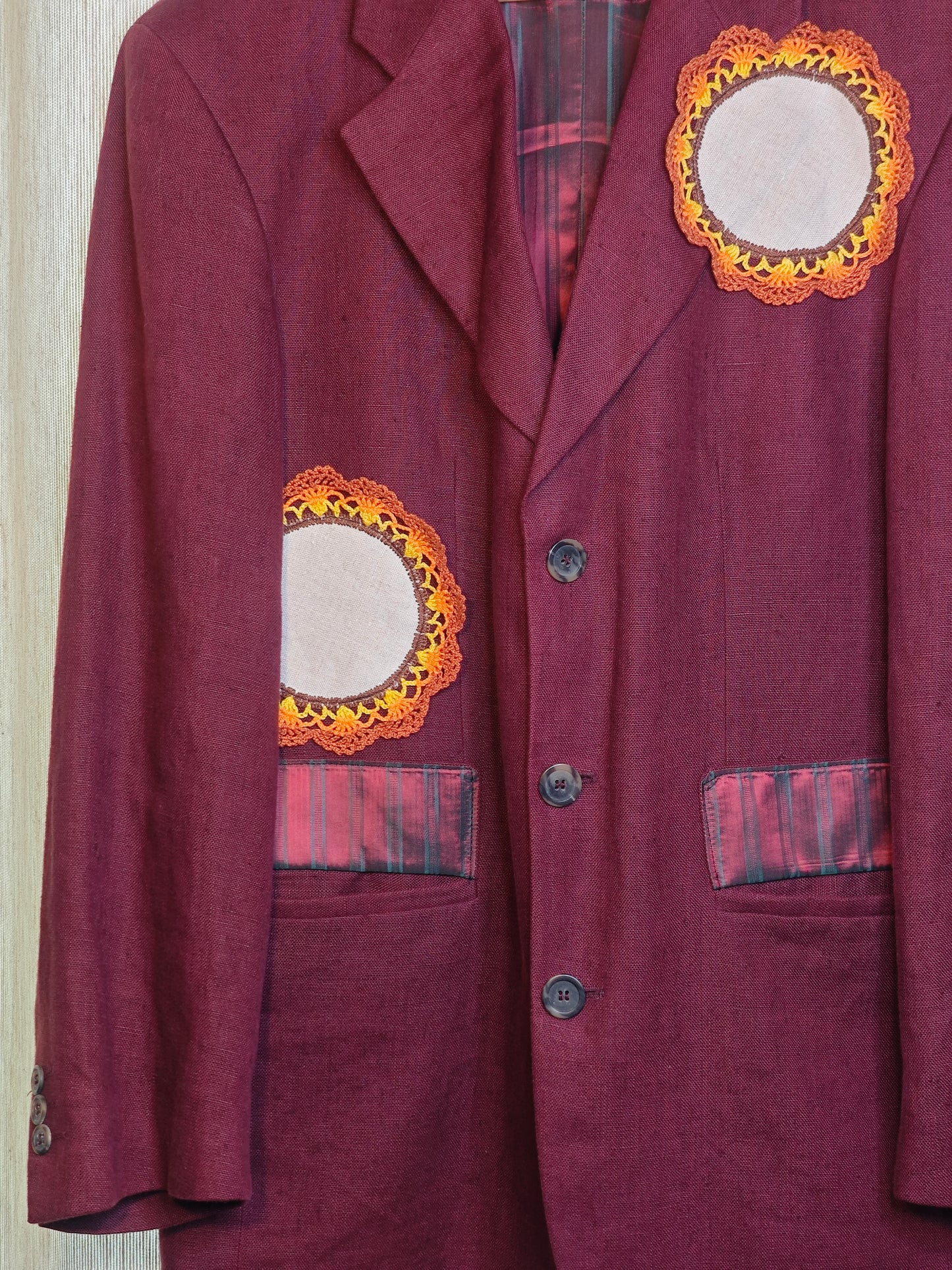 marynarka vintage - upcycling