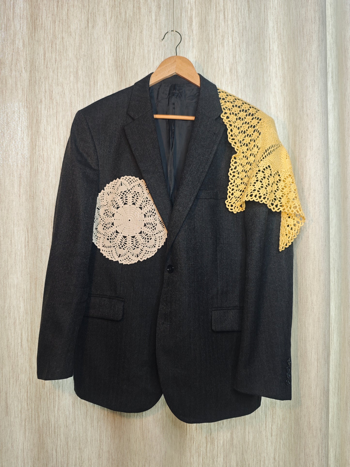 marynarka vintage - upcycling