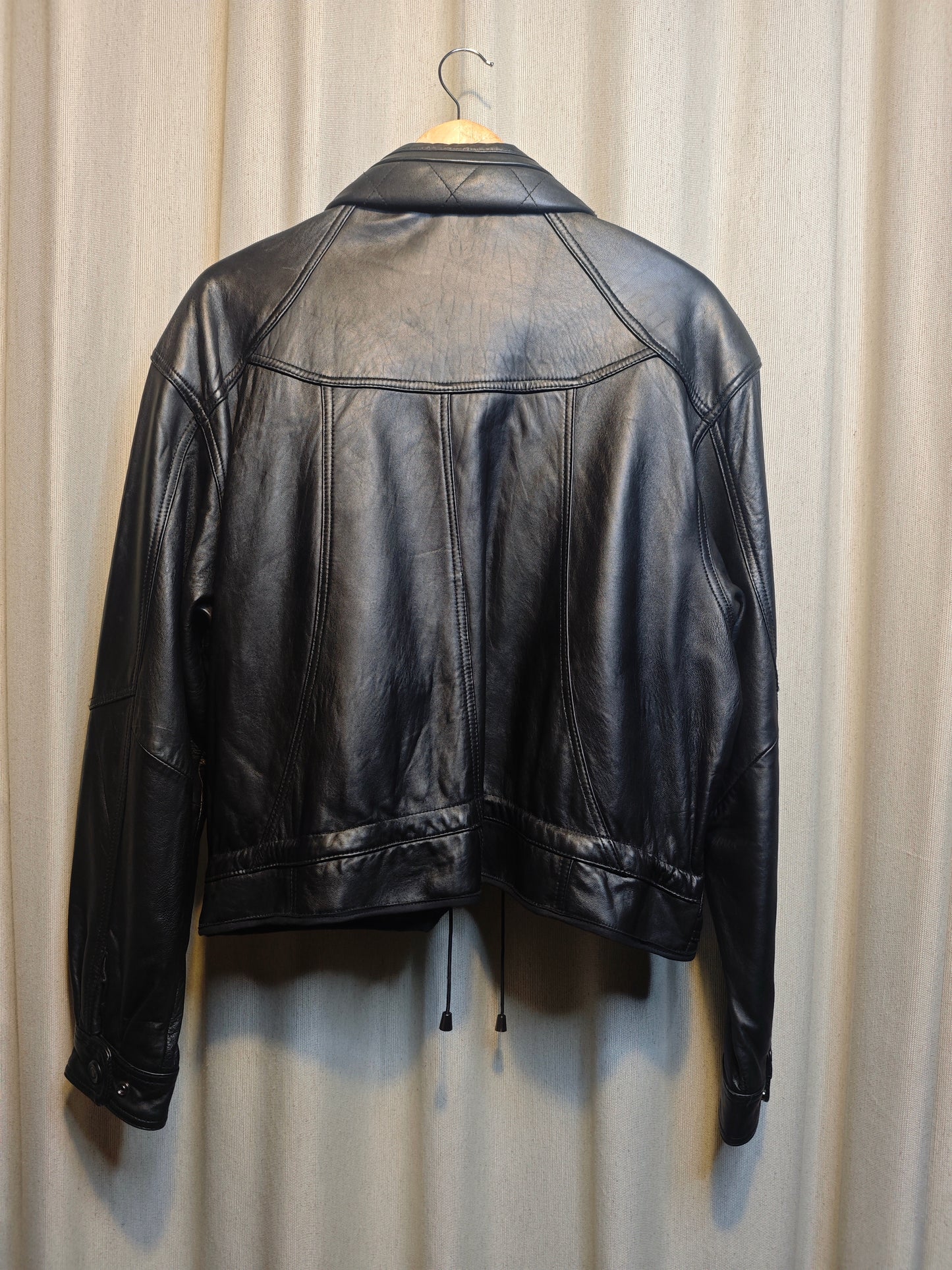 Vintage kurtka skórzana - upcycling