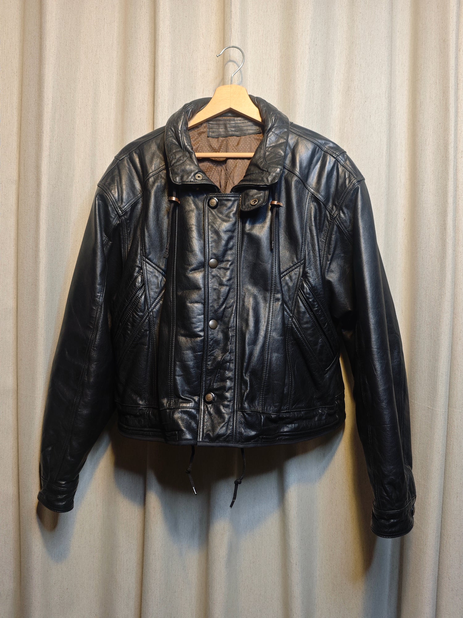 Kurtka skórzana - upcycling