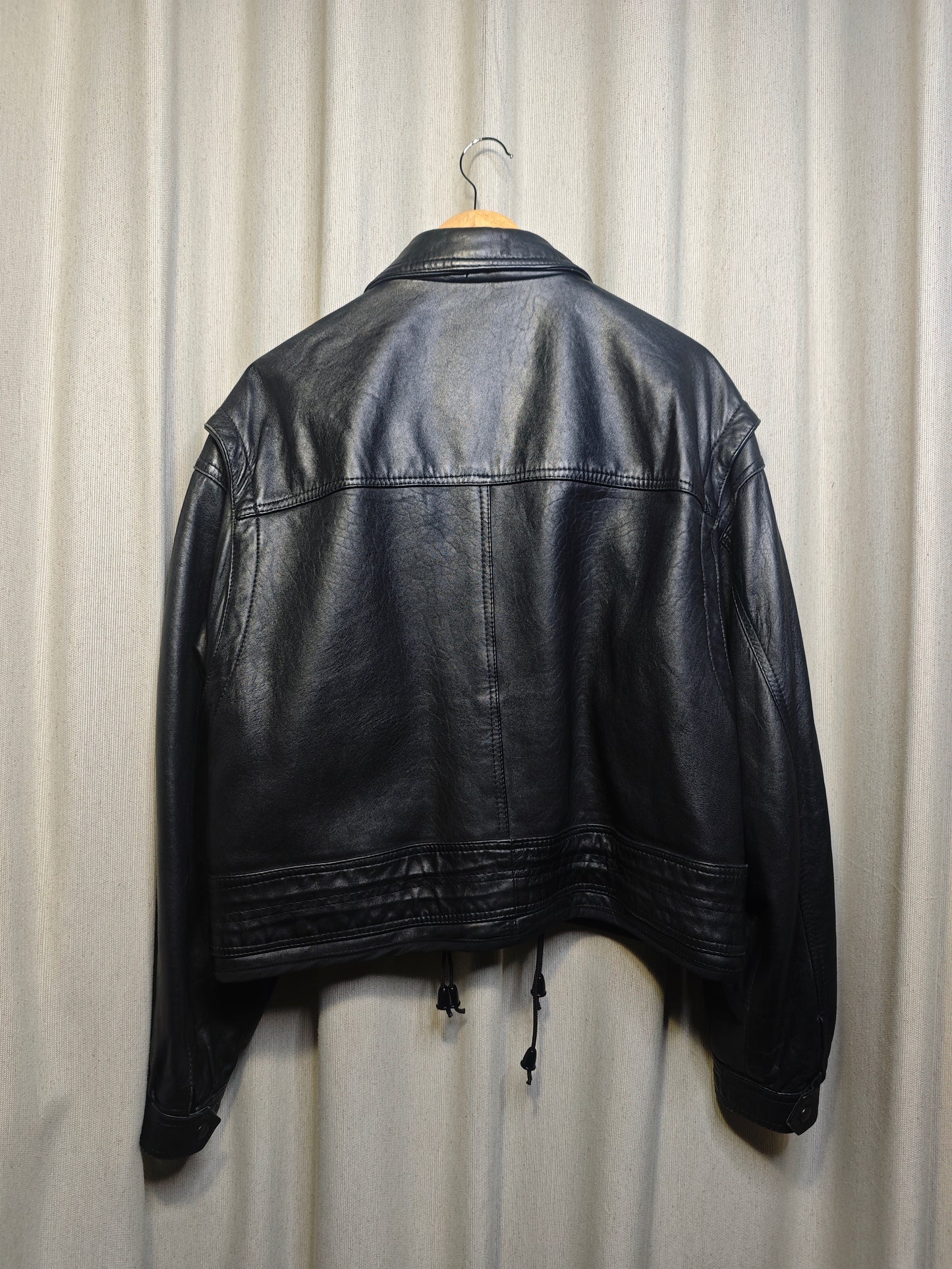 Vintage kurtka skórzana - upcycling