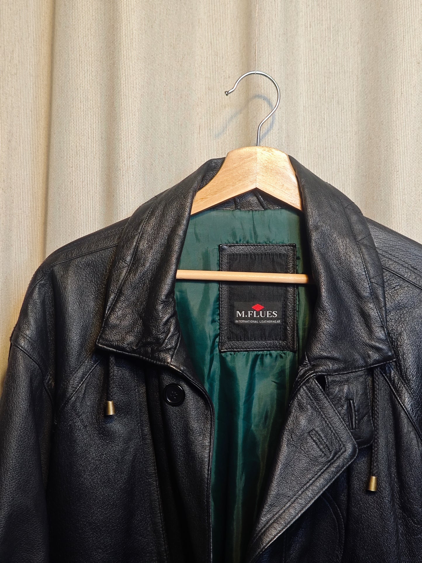 Vintage kurtka skórzana - upcycling