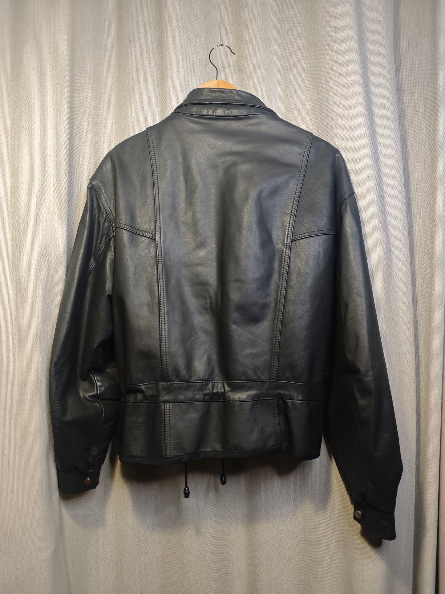 Vintage kurtka skórzana - upcycling