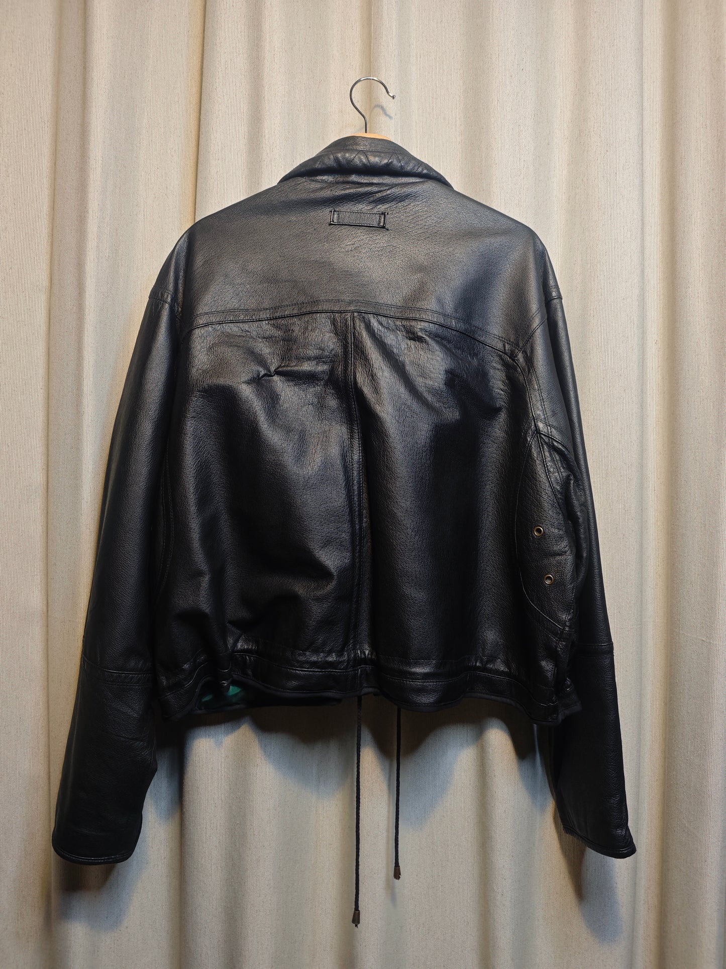 Vintage kurtka skórzana - upcycling