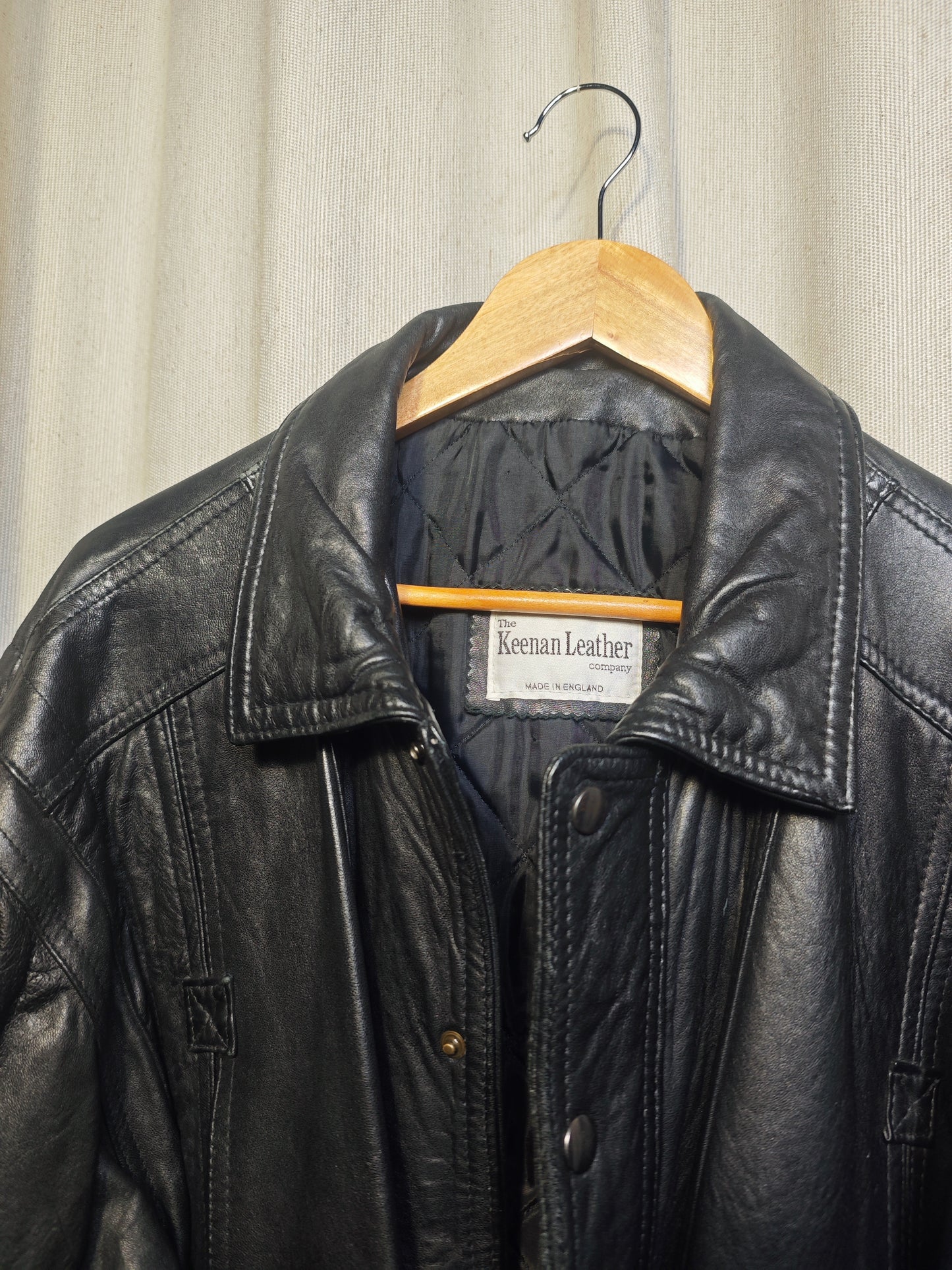 Vintage kurtka skórzana - upcycling